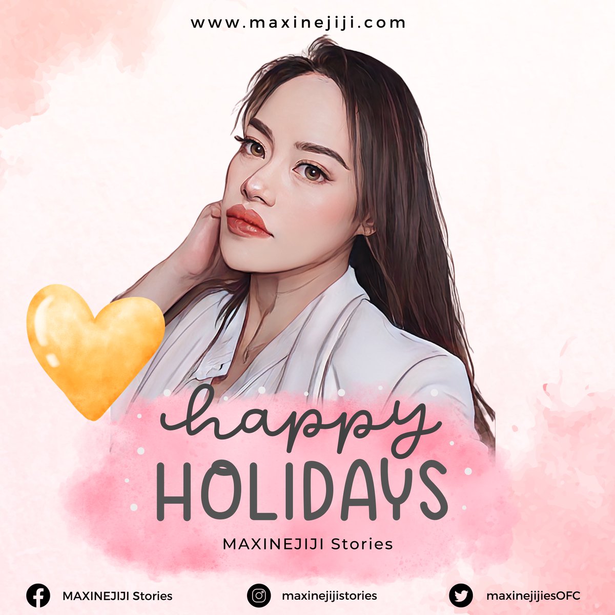 Happy Holidays, Jijies, and all the best to you in the year to come! - MAXINEJIJI Admins 🖤 #MAXINEJIJIStories | @maxinejiji