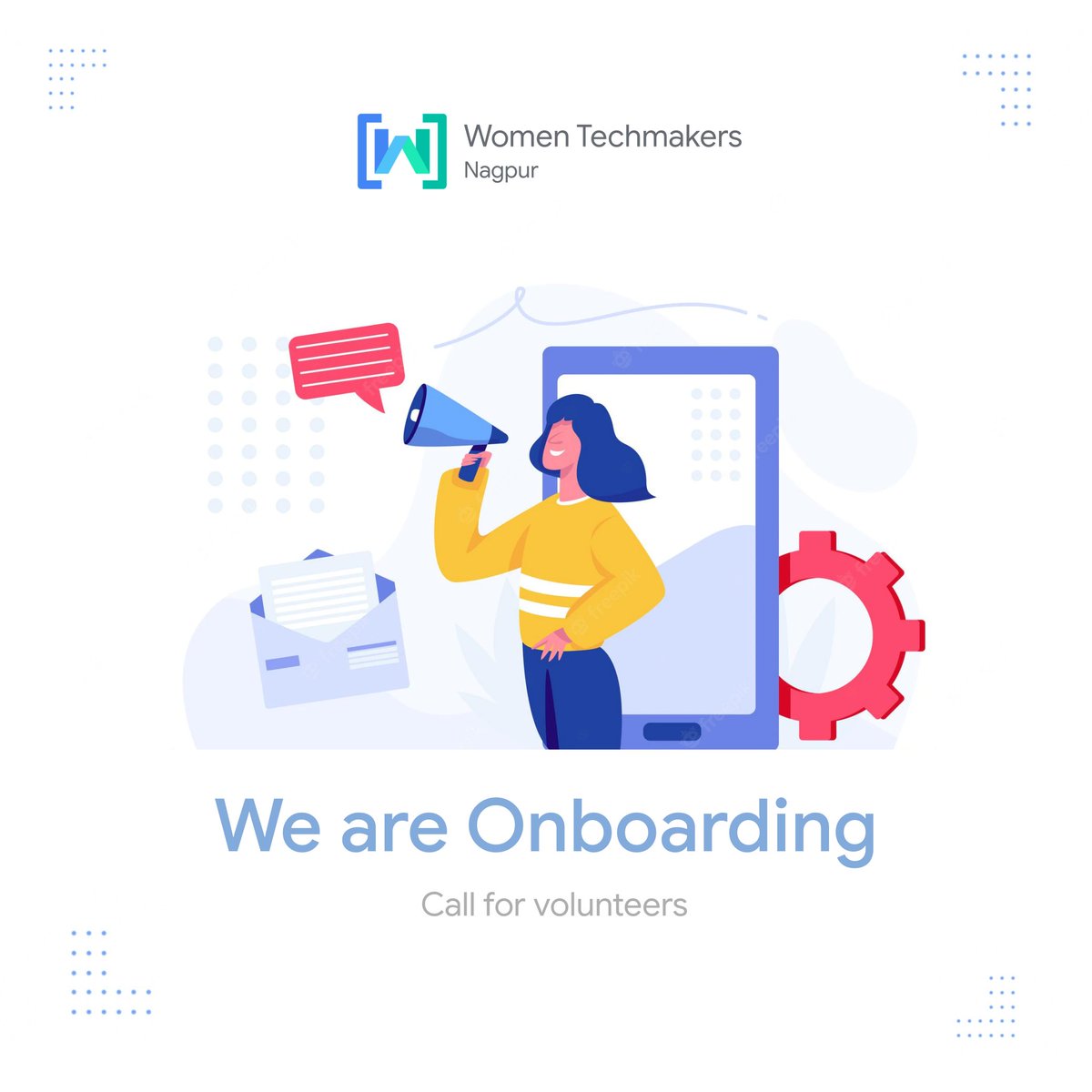 Let's end this season with taking a step closer to lots of opportunities.💙🤍

Google's Women techmakers Nagpur brings you a program where women can thrive in the world of tech.

☠️ What are you waiting for?

☠️Grab the opportunity and fill the form.
(link in description)