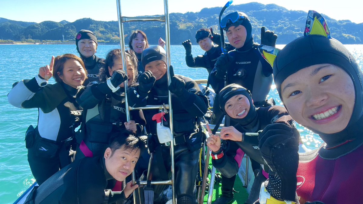 ScubadivingAIR's tweet photo. 今日もピカチュウに会えました💛
https://t.co/Sy8itxHWOz
【お知らせ】
年末年始はご予約が過密の為、スタッフが不在の場合がございます。
ご来店時は事前連絡をお願い致します🙇♀️
#福岡 #ダイビング #AIR #宮崎 #南郷 #クリスマスツアー #100DIVE #おめでとうございます #みなみがつぶやく https://t.co/g41rmGunfB