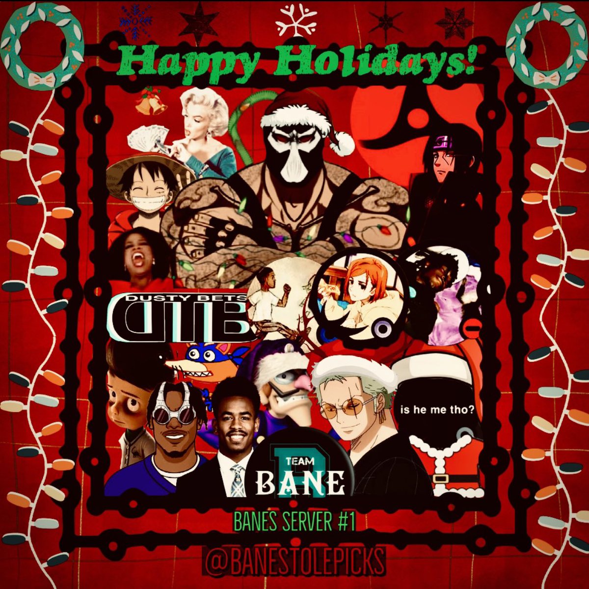 scotty_ggg's tweet photo. Merry Christmas From #TeamBane
I hope everybody cash tf out today! 🔥
Discord-> https://t.co/SxPUgkTu6O
#prizepicks https://t.co/kbDEMGvSh9