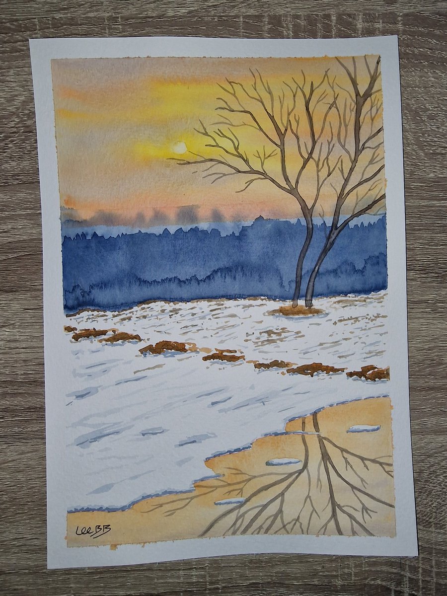 Merry Christmas everyone. 🎅 🎄🎁❤️

To celebrate here are 3 recently painted winter scenes.

Have a great day everyone.  😘

#watercolor #Watercolour #watercolourwinterscene #watercolourpainting #watercolourlandscapes