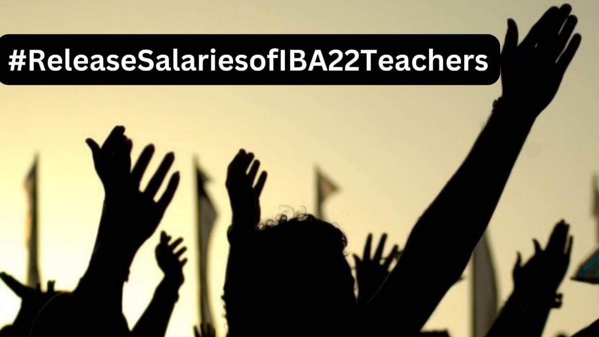 Nand_06el's tweet photo. @sardarshah1 @BBhuttoZardari @SindhCMHouse @MuradAliShahPPP @AkbarLaghari5
#ReleaseSalariesOfIBA22Teachers https://t.co/YuAbdsod8B