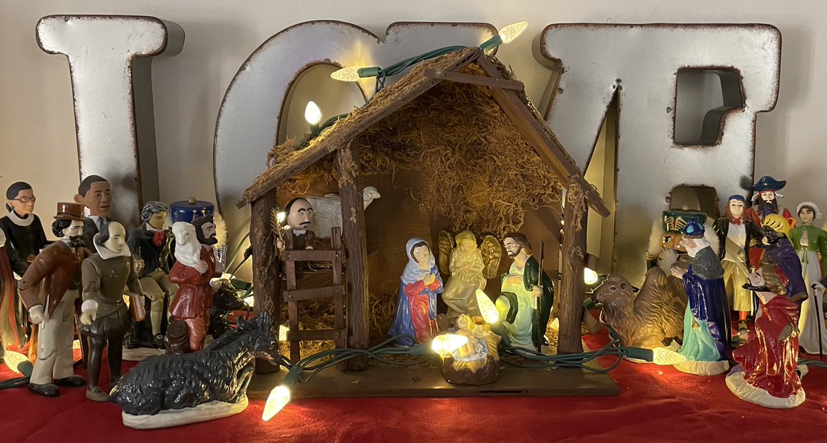 Some say that ever 'gainst that season comes
Wherein our Saviour's birth is celebrated,
The bird of dawning singeth all night long:
And then, they say, no spirit dares stir abroad;
The nights are wholesome; . . . 
So hallow'd and so gracious is the time.