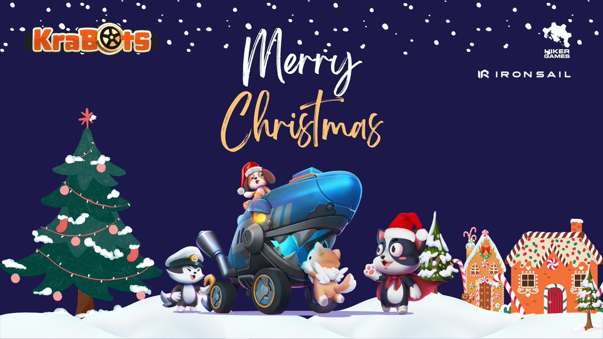 Krabots's tweet photo. ❄️It’s the most wonderful time of the year. And you are the most wonderful part of Krasopolis city. Thank you for making this and every time of year brighter for us.
Wishing you a wonderful festive season ☃️.
#Krabots #Hikergames #Whydah #Ironsail #GameFi #Metaverse https://t.co/sg1VIOD7Z9