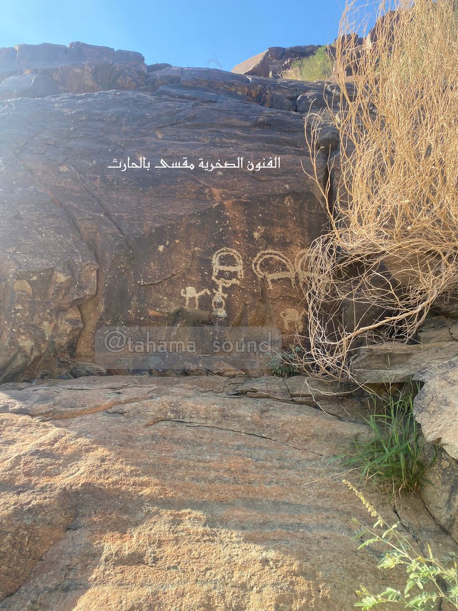 محتوى اللوحات الصخرية من رسوم الحياة البيئية ، يثري الحاضر الجميل بتحف فنية متنوعة ومحتوى تزخر به أودية وجبال مقسى بالحارث .
 #مقسى_بالحارث #شرق_الليث #مكة_المكرمة