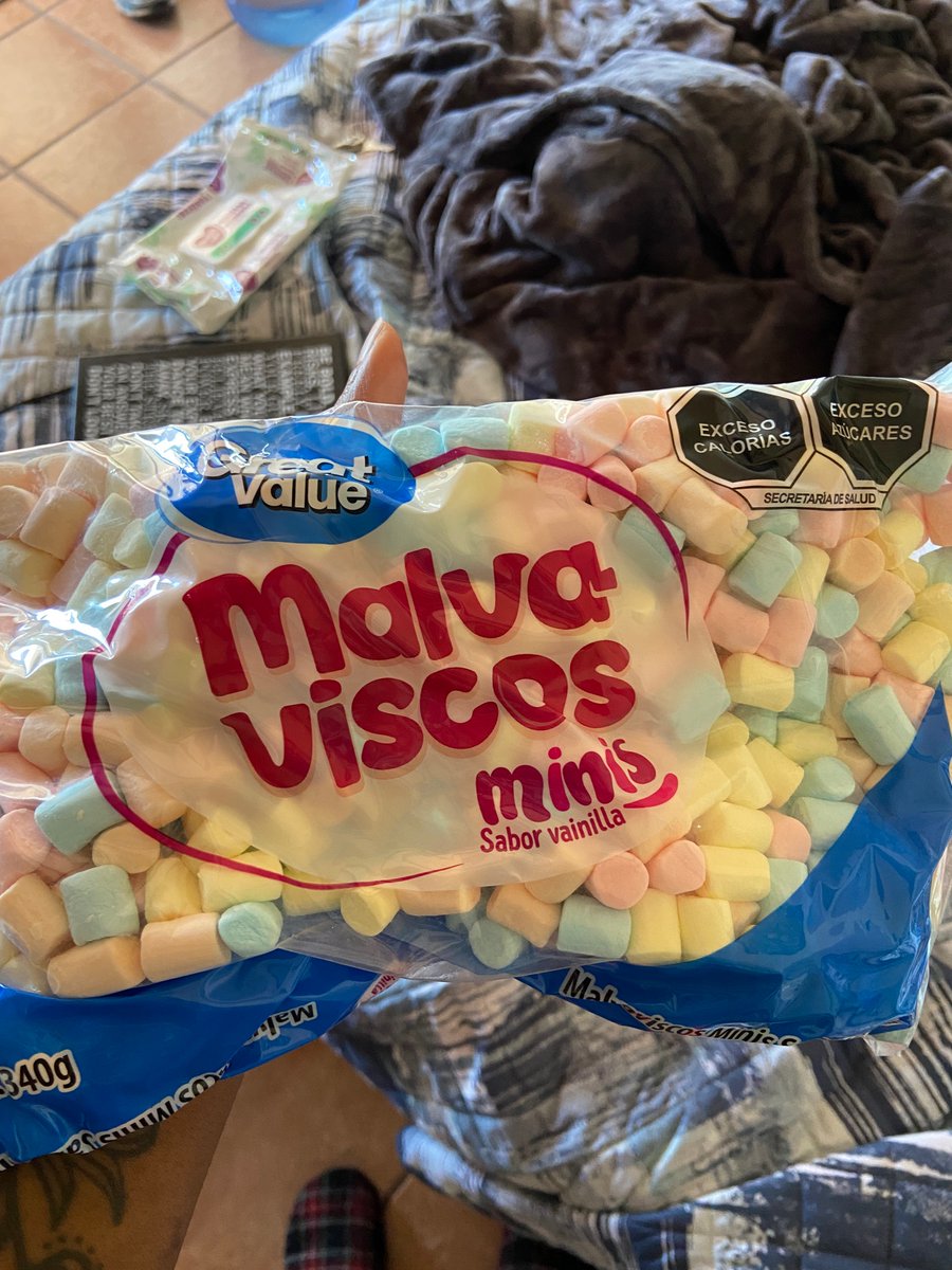 . <a href="/jaconoley/">Jessica Conoley (here on occasion)</a> I took these in Walmart just for you. She’s definitely judging. And I bought some marshmallows for it—they’re not white here.