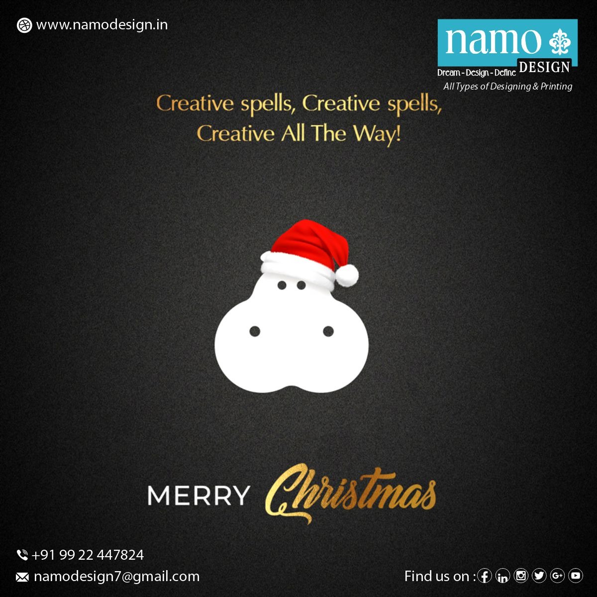 NamoDesign's tweet photo. Creative Spells, Creative Spells, Creative all the the way....Merry Christmas to all

#namodesign #namo #namodesignpune #Creative #merrychristmas2022 https://t.co/c0Z61iZENu