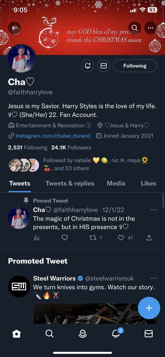 masiecatchpole's tweet photo. @faithharrylove @Harry_Styles @HSHQ @jefezoff Happy birthday and Christmas! Hope you have a great day <3 
I would love one of the vinyls but anything would be appreciated, thank you for this opportunity :) https://t.co/ucMmSzxcYX
