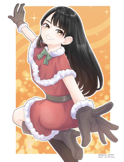 𝙈𝙀𝙍𝙍𝙔 𝘾𝙃𝙍𝙄𝙎𝙏𝙈𝘼𝙎 サンタかっきー#賀喜遥香 #N46_FA 