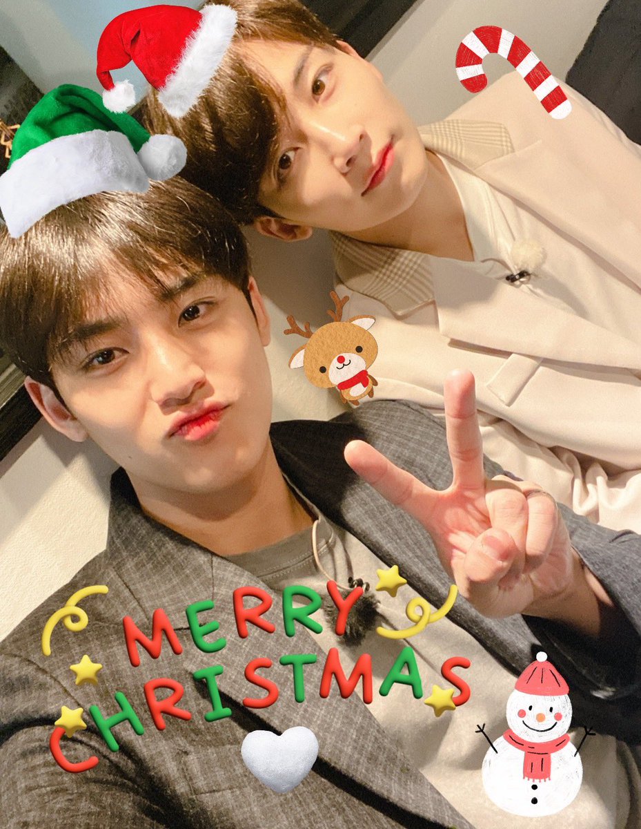 100406_'s tweet photo. MERRY CHRISTMAS ~🎄🎁 💚❤️
#세븐틴
#gyuhan #minhan #정한 #민규 #규정 #밍쫑 https://t.co/HJ2SbJkk31