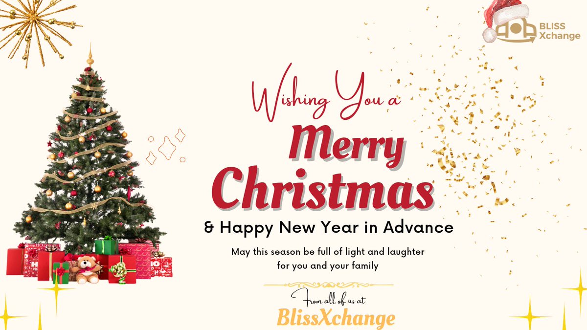 #BlissXchange is wishing you all a Merry Christmas &amp; Happy new year in advance.

Get the best rates from BlissXchange this season 👌 
wa.me/message/GPF2G5…

#MerryChristmas #BlissXchange #P2P #crypto #Trade
