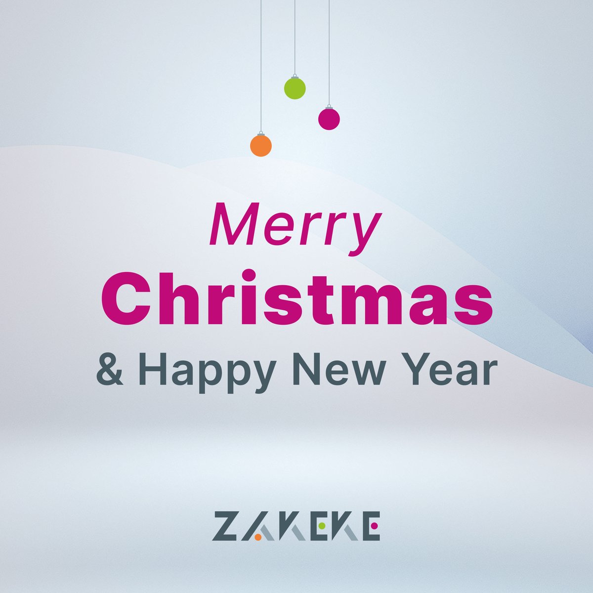 ✨ The Zakeke team wishes you a Merry Christmas and a Happy New Year.

🎁 We are working towards a 2023 full of exciting new challenges.

🎄 Happy holiday!

#Christmas