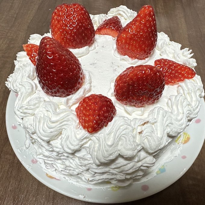 クリスマスのネイルとダサいケーキ🥺 