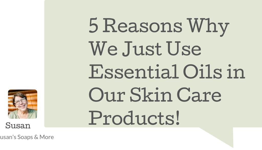 susansoaps's tweet image. We use pure essential oils in soap and our bath and beauty products because we feel they help you holistically.

Read more 👉 lttr.ai/6NTJ

#EssentialOils #1Reason #BasicBuildingBlocks #SkinCareProducts