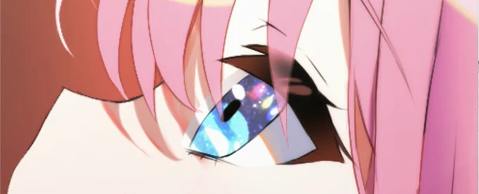 目の中に細かすぎて伝わらない感情というか宇宙を詰め込んでます 
