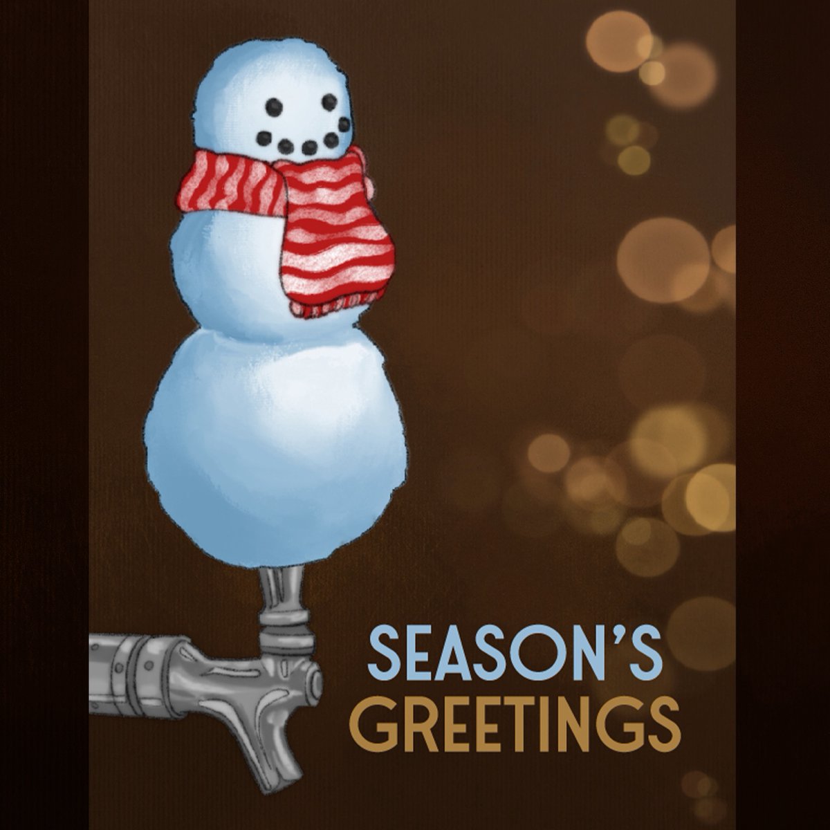 Merry Christmas and Happy Holidays! Wishing you a wonderful holiday season and a happy "brew" year!
#standoutatthetap
•
•
🎨: <a href="/faunawhimsy/">Fauna</a>