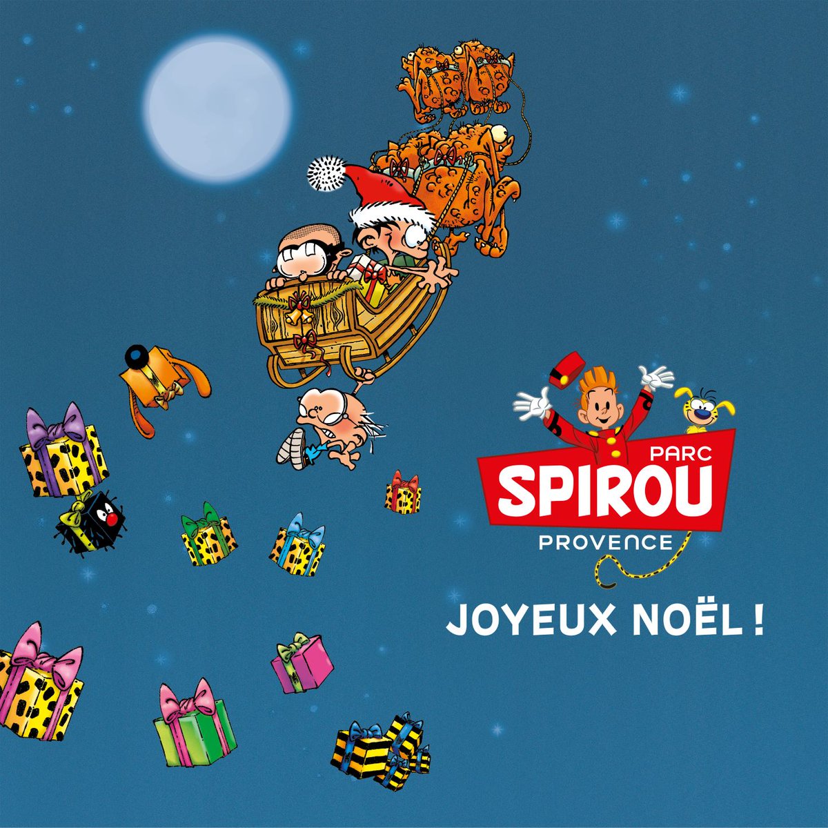 🎄Ho Ho Ho : les équipes du Parc Spirou vous souhaitent un très Joyeux Noël ! 🎅