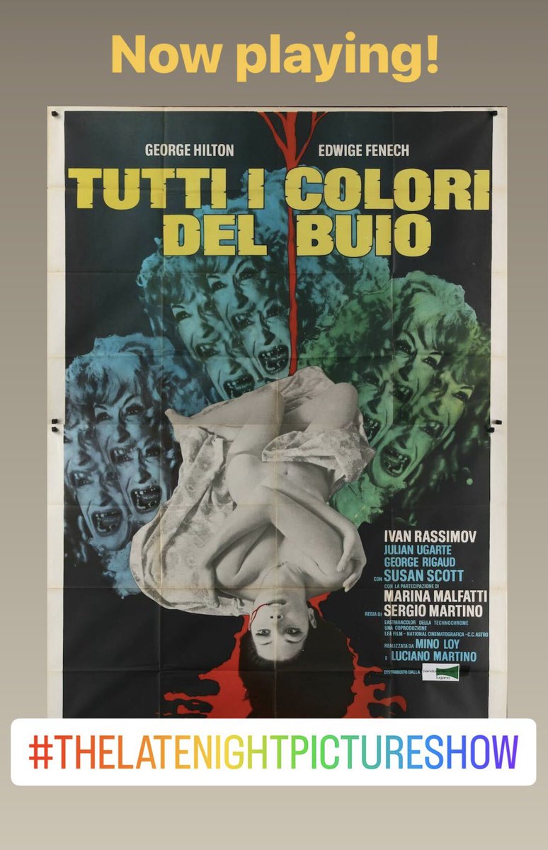 So, no ads but here’s a bunch of cool posters! #AllTheColorsOfTheDark on #thelatenightpictureshow