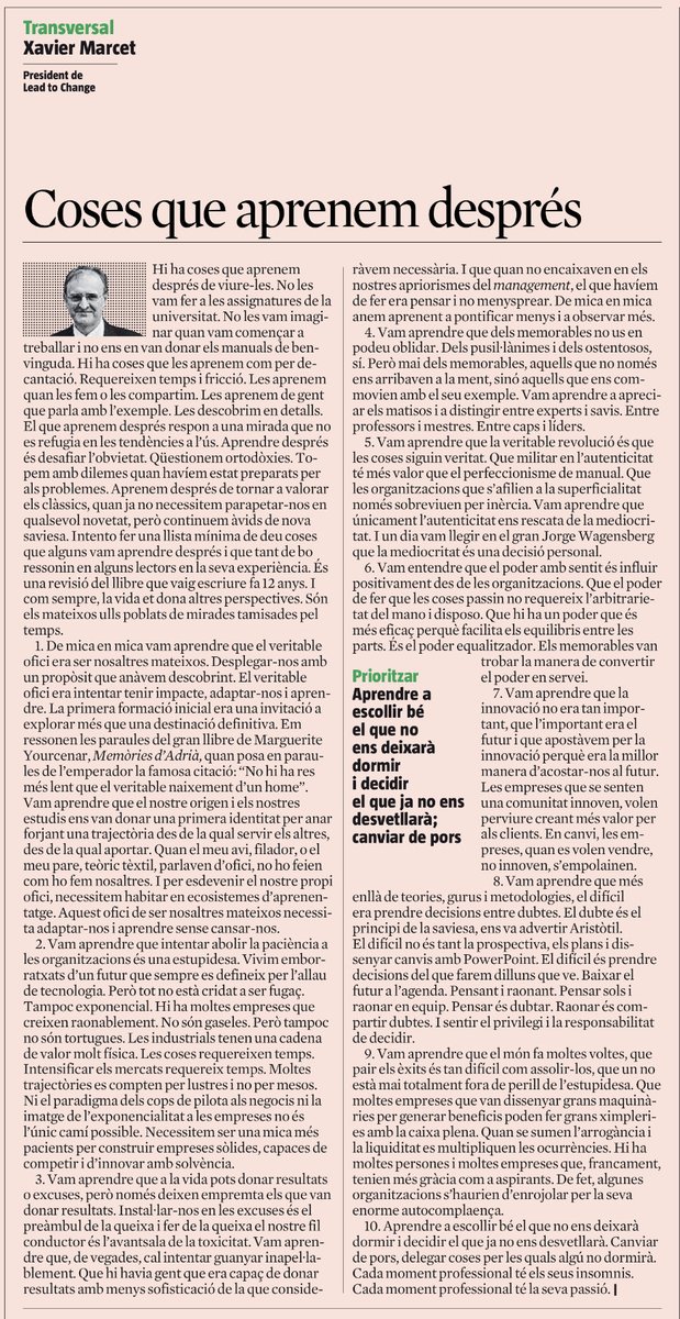 Xavier Marcet tweet media