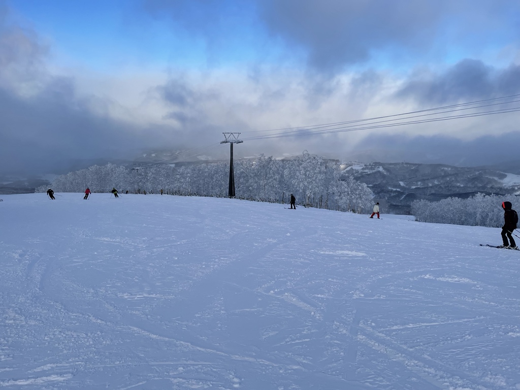 First day on slopes - at Rusutsu