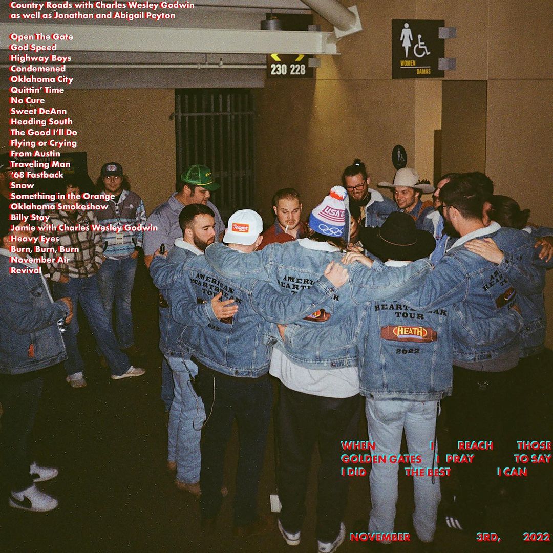 Dropping off this gift from <a href="/zachlanebryan/">Zach Bryan</a> just in time for Christmas. 🎁