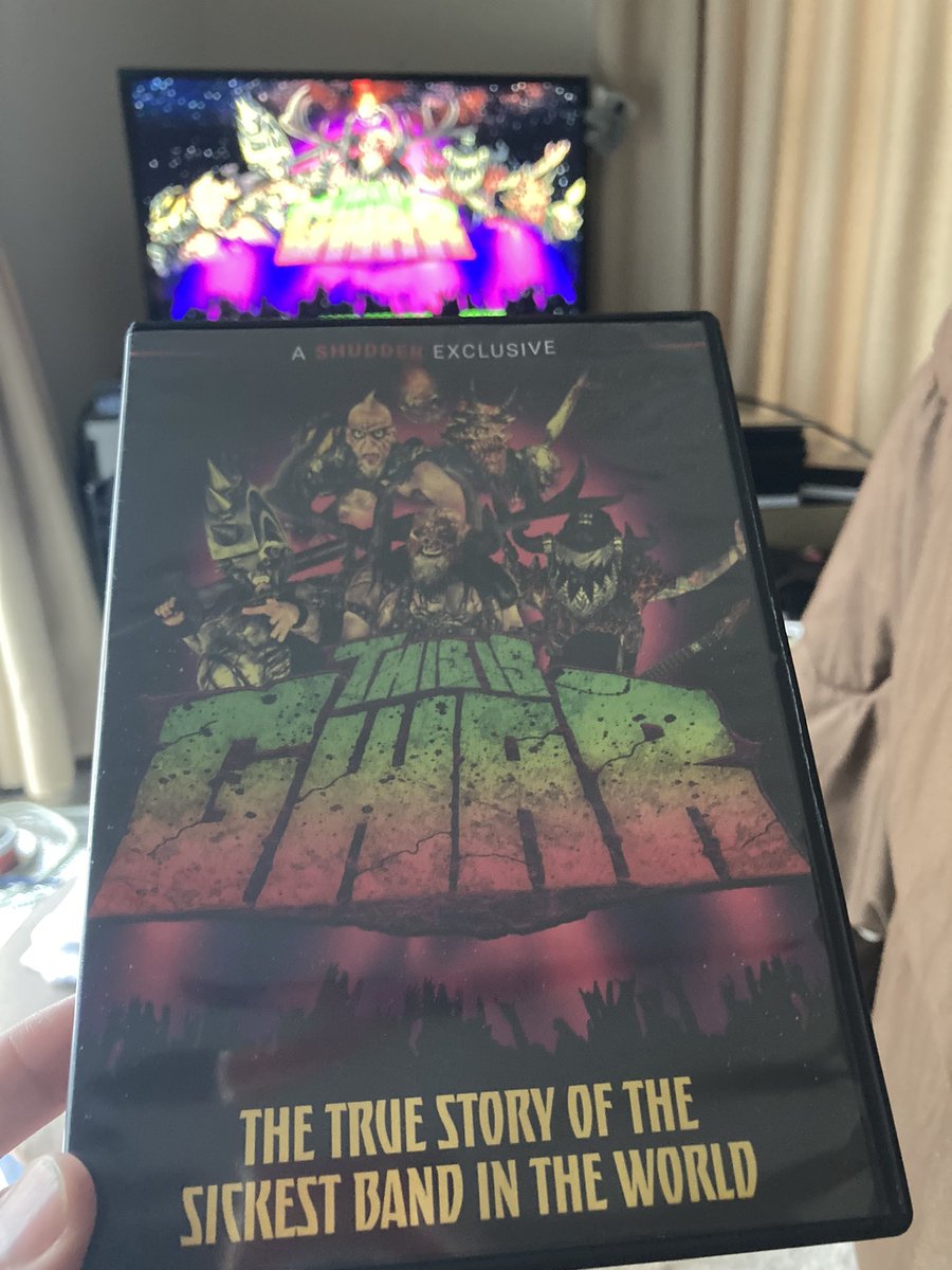 KiddYoshiwatari's tweet photo. Celebrated Christmas by watching this lil’ documentary about @gwar.
#ThisIsGwar https://t.co/Wfo0HJBXj0