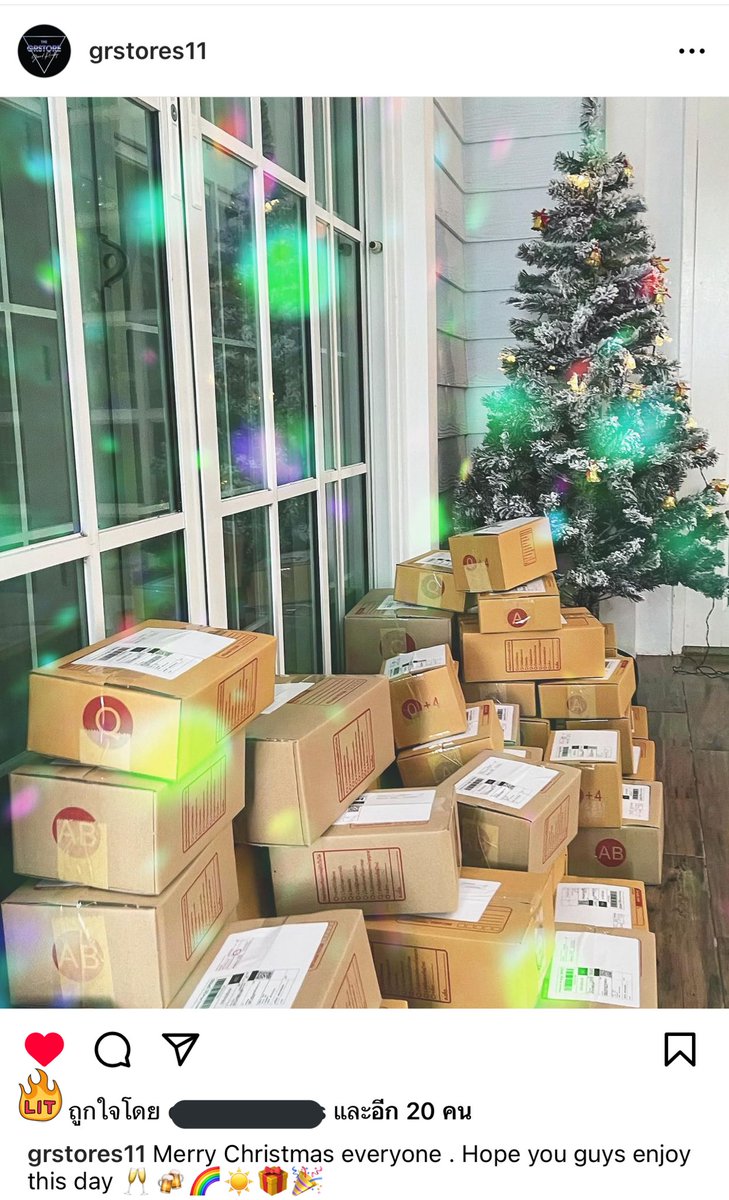 ปังๆส่งท้ายปี🎄 🎉🎉 #ก็อตอิทธิพัทธ์ #ริชชี่อรเณศ #GRstores