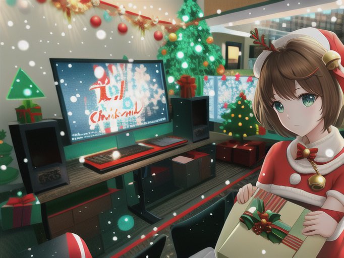 happy_toromix's tweet photo. メリクリデスク🎄⛄️🦌🎁❤️✨

AIイラスト化したら浮かれ具合再現されてて草🎄🎄🎄🎄🎄🎄🎄

#デスク周り
#お前らのPCデスク周り晒してけ
#お前らのPCデスク周り晒してけ https://t.co/lbRGz1eXwW