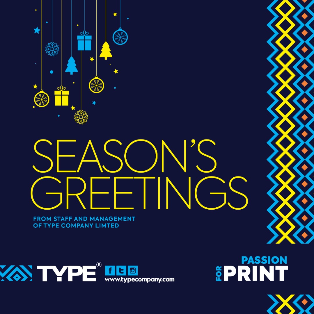 TypeCompany's tweet image. We are thankful to be a part of your business for another year. Sending you warm Christmas greetings💃🏽🎄😊