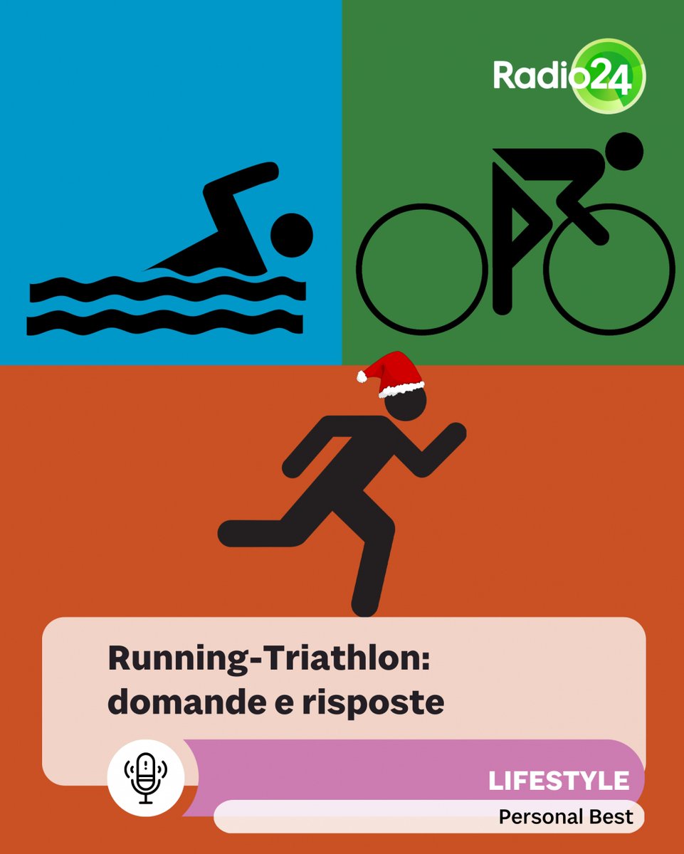 Radio24_news's tweet photo. ✔️ Puntata natalizia "domande e risposte". Con l'esperienza e i consigli del coach @Braccoanita e della nutrizionista #FrancescaDeriu
🔊 Ascolta la puntata ▶️ https://t.co/ZlZ3QVXhrr
#personalbest @personalbest24 @21voltedonna #domanderisposte #radio #lapassionesisente #radio24 https://t.co/joxTDxub3f