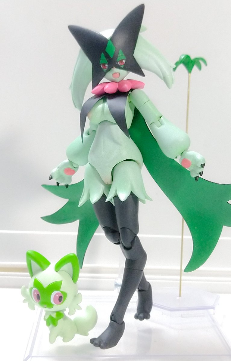 ニャオハ フィギュア　モンコレ ポケモン モンコレ MS-03 ニャオハ | おもちゃ通販のトイザらス