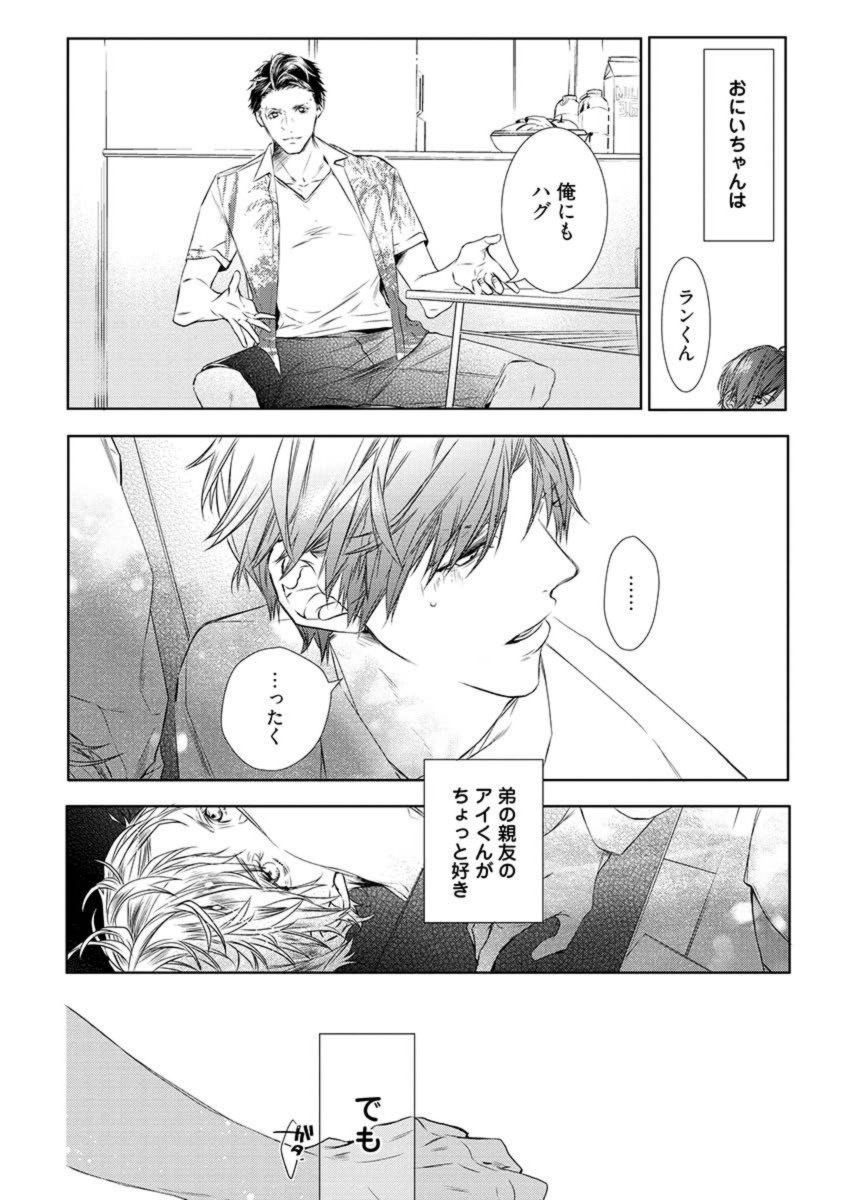 三兄弟の一番上のおにいちゃんの秘密の話 (2/9) 
#創作BL 