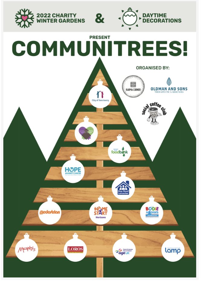 LeicsCares's tweet image. We love #Communitrees a lovely way of enjoying a walk around #Knighton and supporting local charities #TogetherWeCan oldmanandsons.co.uk/charity-winter… @CCLeic @LeicStories @lcbdepot @BBCLeicester