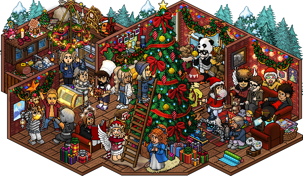 HabbGamesFR's tweet image. Toute l'équipe d'HabbGames vous souhaite un Joyeux Noël 🎄✨