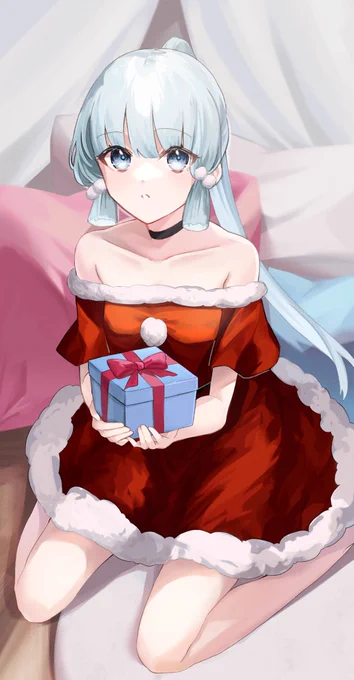 #原神  #GenshinImpact クリスマスのお嬢〜!!※縦長なのでタップ推奨 
