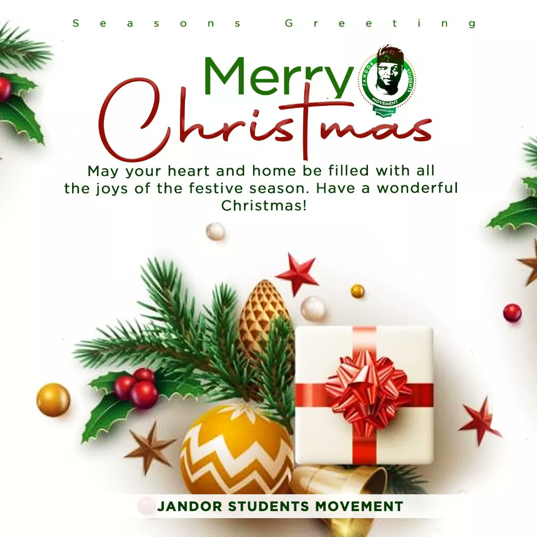 JandorStudents's tweet photo. Jingle Bells✨

Here comes the period where the lights becomes brighter and the people, happier and merrier.

The bustling and hustling of all Lagosians including students, comes to halt for few days as the wind of Christmas fills the atmosphere. 
@officialjandor @lagosforlagos https://t.co/fINaBlFl23