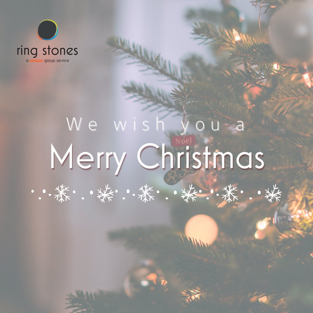 Merry Christmas from everyone at Ring Stones 🎄