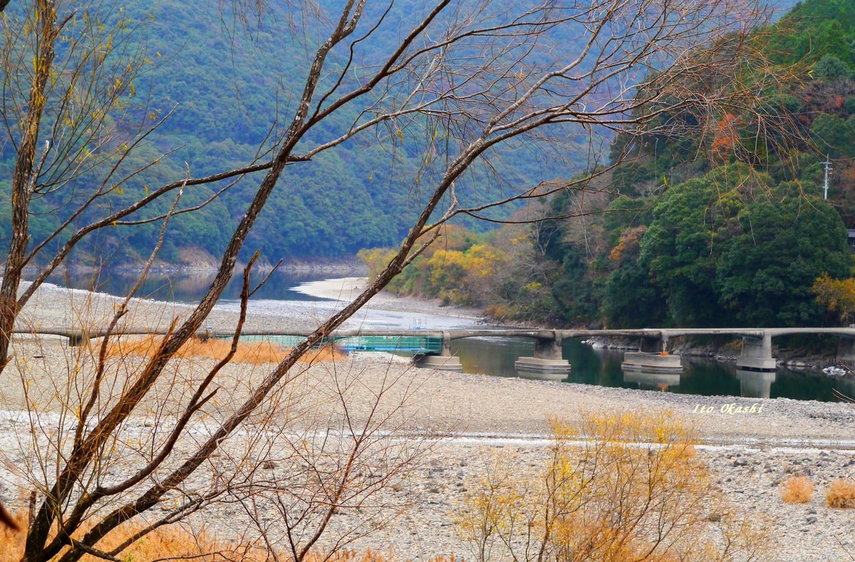 沈下橋って、それぞれデザインがちがうのね🎵
#写真を撮ってる人と繋がりたい 
#四万十川