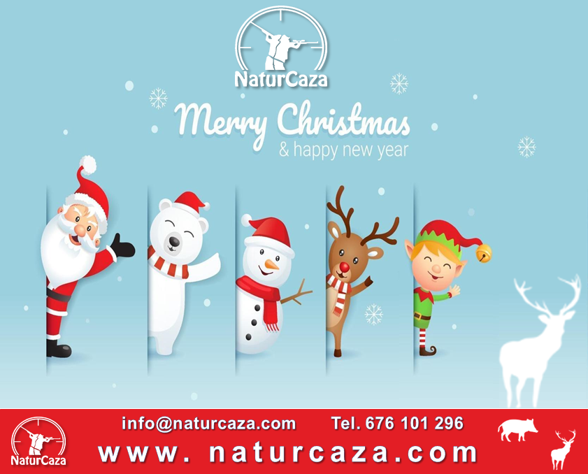 🎄 FELIZ NAVIDAD: El equipo de Naturcaza les desea #FelizNavidad
☎️ 676101296 o naturcaza.com #MerryChristmas #JoyeuxNoël #FroehlicheWeihnachten #BuonNatale #BoasFestas #СРождество́м #Monterias #Recechos #OjeodePerdiz #HuntinginSpain #Navidad #SpanishIbex