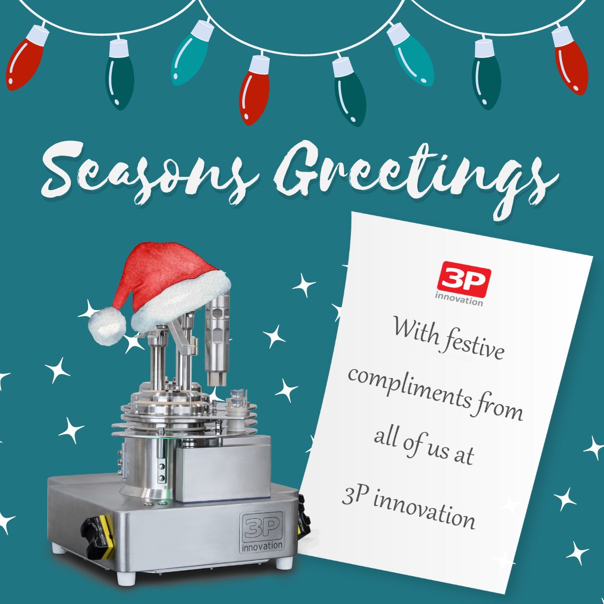 All of the staff at 3P innovation would like to wish you and your families a very Merry Christmas!