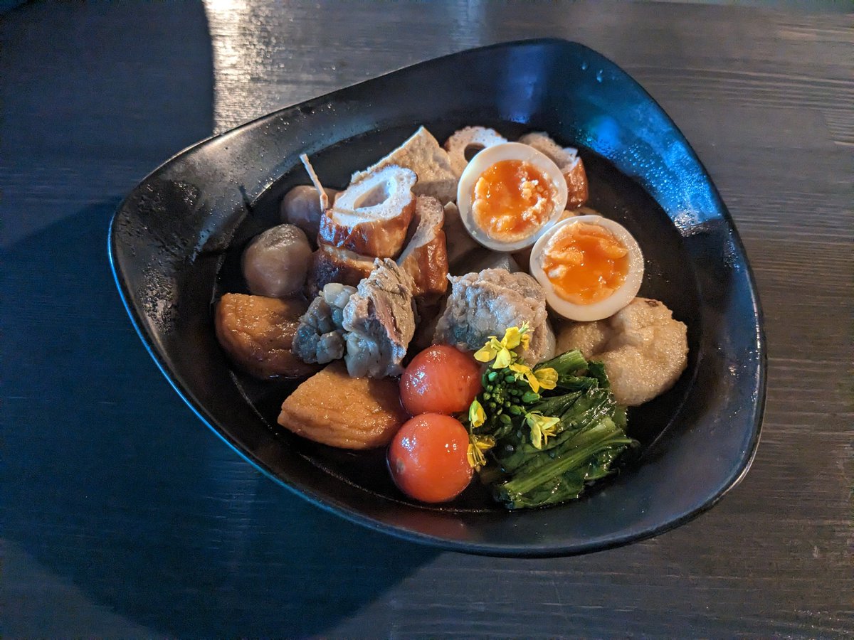 TDaylami's tweet photo. いまから早いものがちで
三条パブリックのおでん食べれます❣❣
#クリぼっち回避 #BAR69 #3000円で酔い潰れよーぜ! https://t.co/hIw2v0F8mq