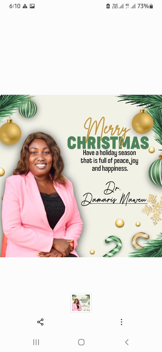 DrMaweu's tweet photo. @NdindiNyoro My friend my xmas wishes too. https://t.co/Q2Ai7wRG7w