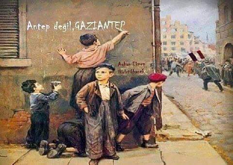 Zerdali çekirdeğinden ekmek
Ne mermi vardı ne de tüfek
#6317 #şehit herif avrat uşak devşek 
Antep değil #Gaziantep demek gerek
#25AralıkGaziantepinKurtuluşu 🇹🇷