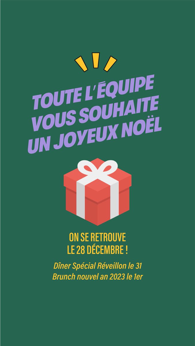 Toute l’équipe du Wanted vous souhaite un joyeux Noël ! 🎄🥰 #Noel #wantedcafeparis