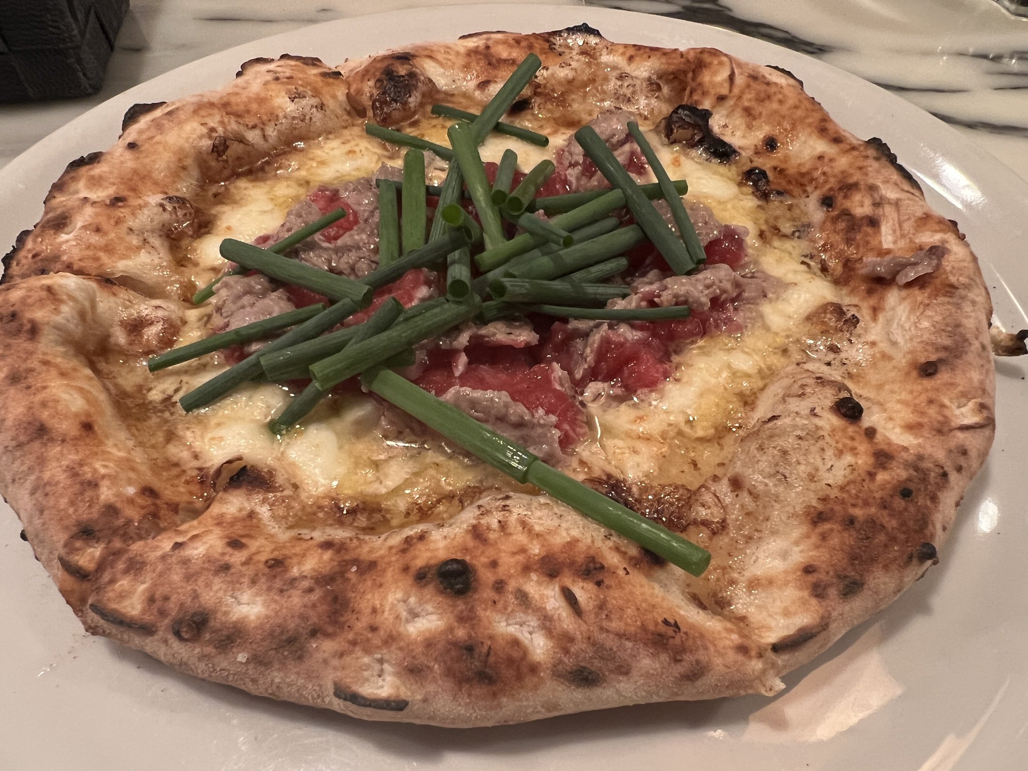 美食ハンターみう世界中でうまい！とさけぶ！ on Twitter "麻布十番の美味しいピザのお店 とまとあんどちーず Savoy やま幸の本マグロを使った絶品ピザ🍕 是非食べてみてほしい