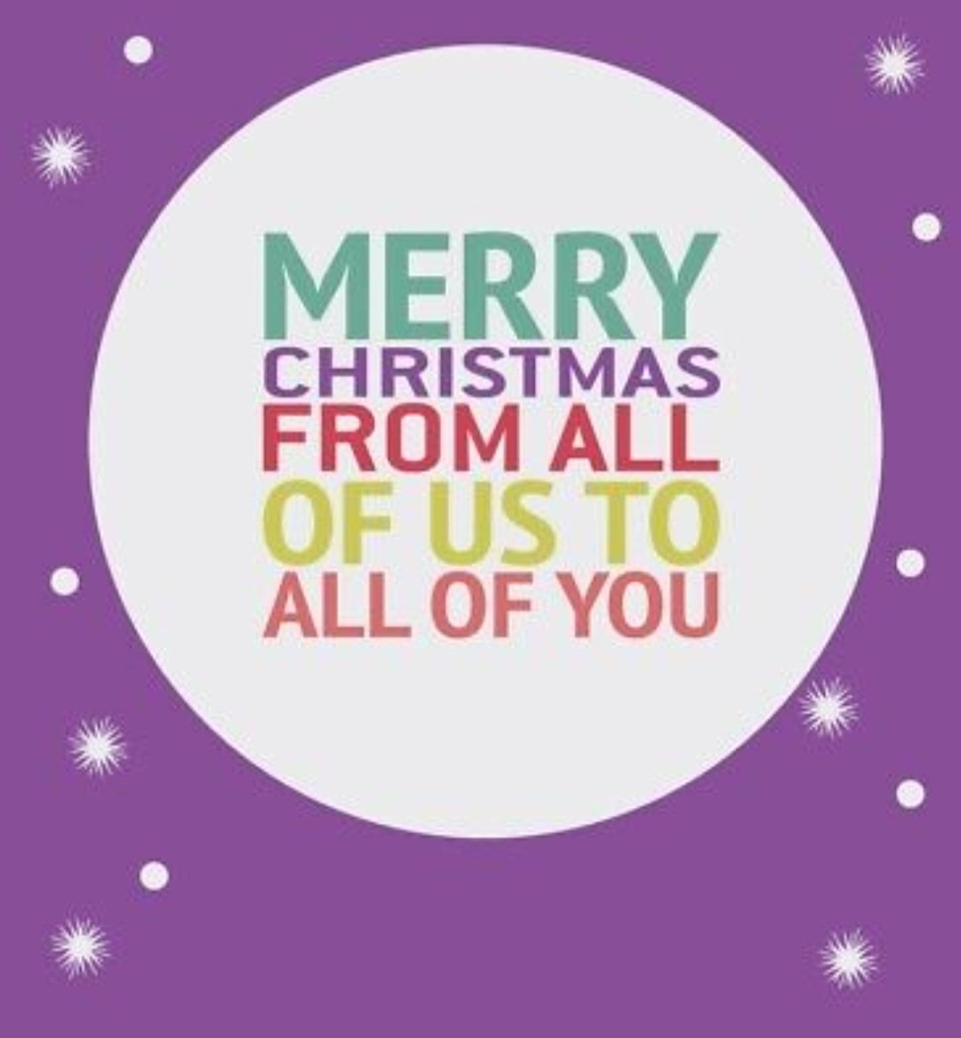 Merry Christmas to all our children, families and all in the community of Blackburn. We hope you all have a great day.