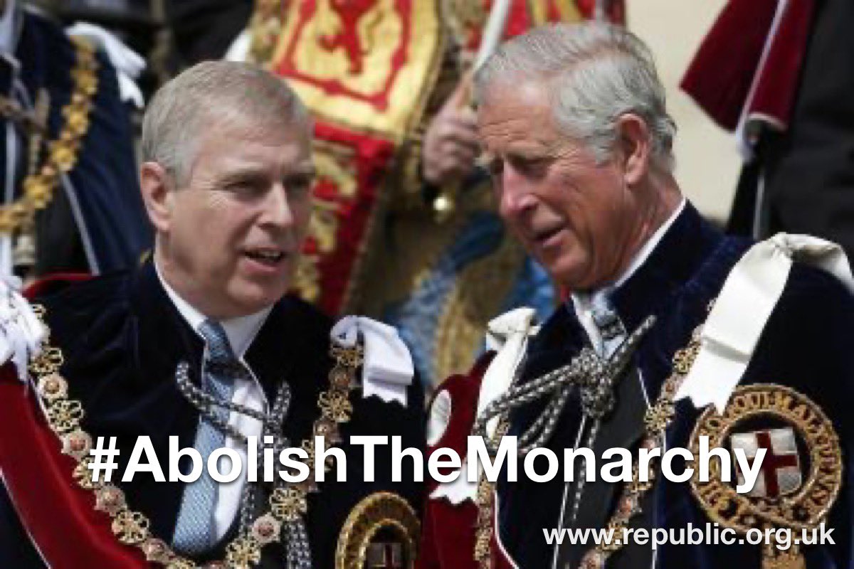 It’s time to #AbolishTheMonarchy Pass it on. #NotMyKing