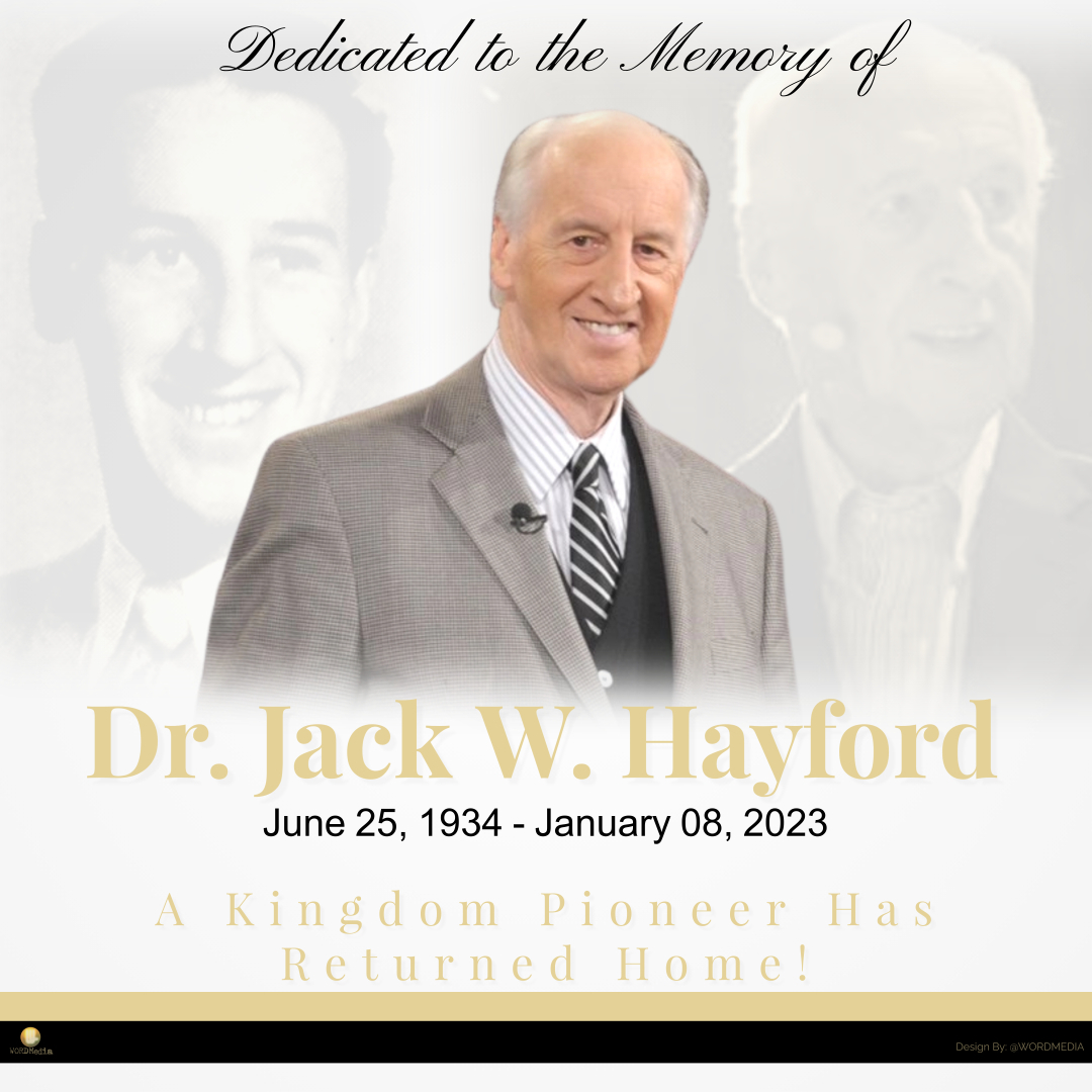 WordMedia's tweet photo. Sending our condolences to the family of Dr. Jack Hayford. What a kingdom pioneer he was for the Gospel of Jesus Christ. His life was poured into teaching and multiplying the church. May his legacy continue to impact and inspire future generations.
#PastorTimWalker https://t.co/dBURnKLtqy