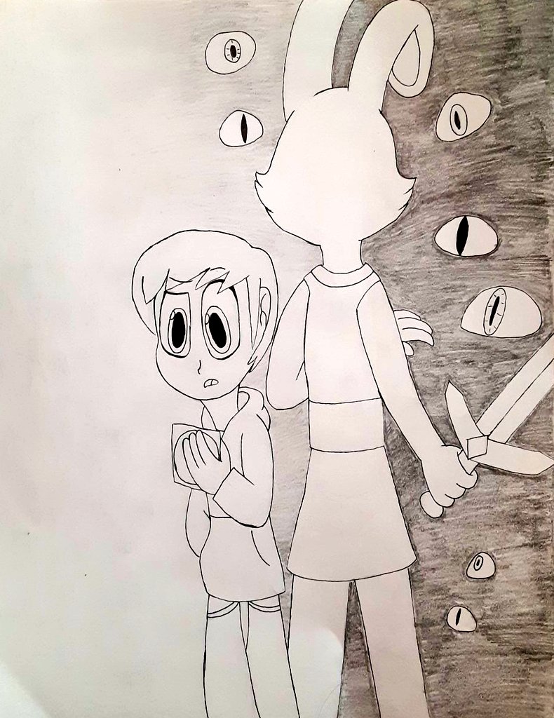 caitlynbear02's tweet photo. Chapter 3: Knight in the Shadows.
#AndysAppleFarm #AAFFatherandDaughterAu #andysapplefarmfanart #RabbitKnight https://t.co/WqO9kyemxA