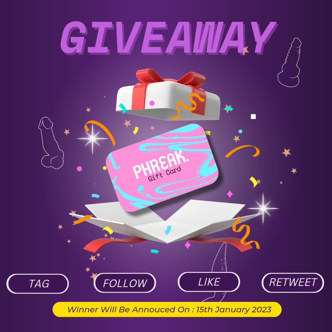 Phreakclub's tweet photo. Happy New Year everyone! 
We thought it was time to do a giveaway to say THANK YOU for our 18,000 followers!! 
Enter for your chance to win a £100 gift voucher 💰
To enter:
✨️Follow us
✨️Like post
✨️Tag 2 friends
✨️Retweet for extra entry 
#giveaway #Competition https://t.co/iXbslMIzCt